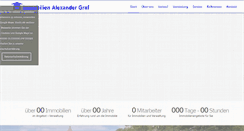 Desktop Screenshot of immobiliengraf.de